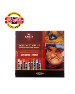 KOOH-I-NOOR Pastel Portrait suvi, okrugli, set 1/48 - NS29026