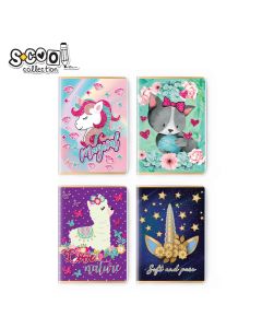S-COOL Sveska Girl's collection, premium, A4 linija - NS29232