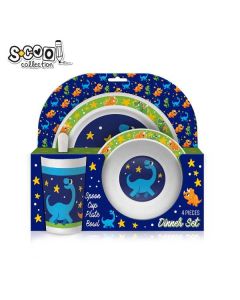 S-COOL Set za jelo Baby Dino sc1598 - NS30147