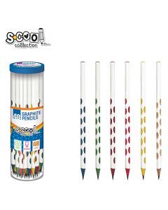 S-COOL Grafitna olovka White & dots SC1612, set 1/48 - NS30188