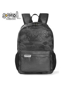 S-COOL Ranac Teenage Superpack Militay Black  SC1657 - NS30280