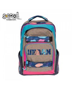 S-COOL Anatomski Ranac Urban Flowers SC1643 - NS30367