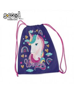 S-COOL Torba za patike Unicorndark blue SC1525 - NS30376