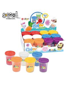 S-COOL Plastelin Color dough 12kom SC1716 - NS30571