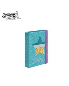 S-COOL Fascikla Star premium sa gumom sc1753 - NS30651