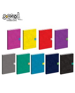 S-COOL Sveska tvrdi povez Premium A5 80 listova sk Like collection - SC1819