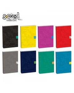 S-COOL Sveska meki povez Premium A4 dikto 80 listova Like collection SC1804 - SC1804