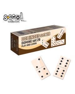 S-COOL Domine u drvenoj kutiji 28 duplo 6 SC2163 - SC2163