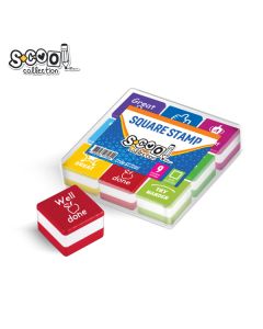 S-COOL Dečiji pečat četvrtasti set 9kom SC2285 - SC2285