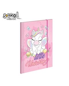 S-COOL Fascikla premium Hologram Little unicorn 31x23.5cm sc2420 - NS32421