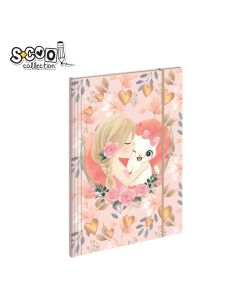 S-COOL Fascikla premium Hologram Girl 31x23.5cm sc2421 - NS32422