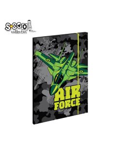 S-COOL Fascikla premium Hologram Air force 31x23.5cm sc2423 - NS32424
