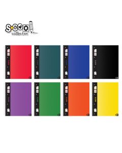 S-COOL Sveska spirala Premium A4 sk 80 listova Office collection SC2428 - SC2428