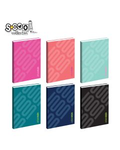 S-COOL Sveska tvrdi povez Premium A5 dikto 80 listova Urban style SC2387 - SC2387