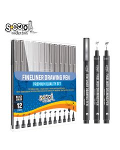 S-COOL Set finelinera za crtanje i pisanje 1/12 SC2397 - SC2397