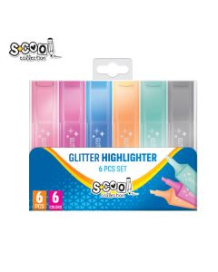 S-COOL Set glitter markera signir 1/6 SC2579 - SC2579
