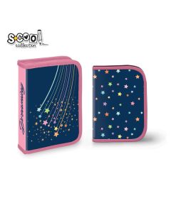 S-COOL Jednodelna pernica sa dva flepa SC2465 - SC2465
