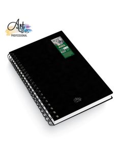ARTLINE Spiralni blok za skiciranje A3 tvrd povez 60L 110gsm Extra white - ART083