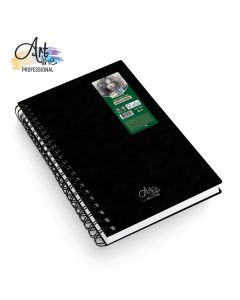 ARTLINE Spiralni blok za skiciranje A4 tvrd povez 60L 110gsm Extra white - ART040