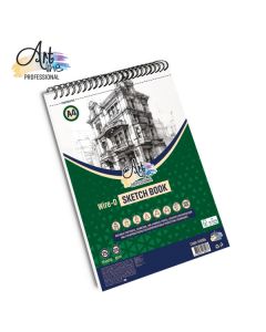 ARTLINE Spiralni blok za skiciranje A4 25L 135gsm Portrait Extra white - ART086