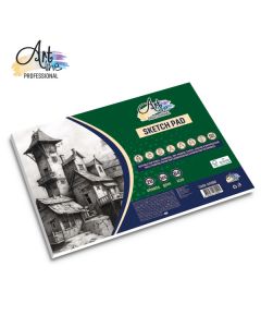 ARTLINE Blok za skiciranje B4 360x260mm 25L 165gsm Landscape Extra white - ART088