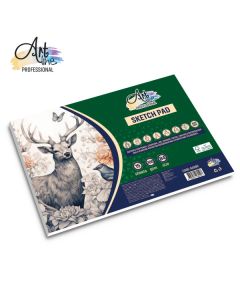 ARTLINE Blok za skiciranje B4 360x260mm 25L 200gsm Landscape Extra white - ART089
