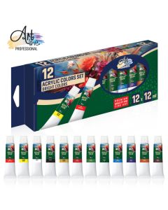 ARTLINE Set akrilnih boja 12ml 12 komada - ART076