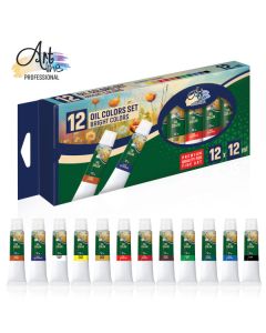 ARTLINE Set uljanih boja 12ml 12 komada - ART077