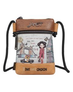 TAŠNA DAMSKA JANET LONDON JOURNEY  J-023 2024 13*3*18.5