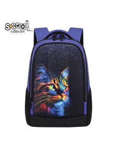S-COOL Ranac ojačana leđa sa čvrstim prednjim džepom Cat 40*29*14cm SC2950 - NS34042