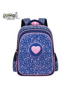 S-COOL Ranac ojačana leđa 3D EVA Purple heart 42*30*22cm SC2991 - NS34046