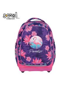 S-COOL Ranac anatomski Flamingos paradise 39*33*18.0cm SC2943 - NS34057
