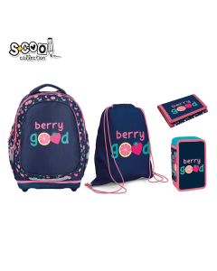 S-COOL Ranac anatomski set berry good SC3209 - NS34066