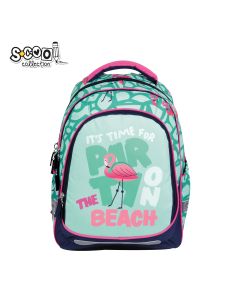 S-COOL Ranac anatomski light is time to party 41*28*17cm sc2970 - NS34068