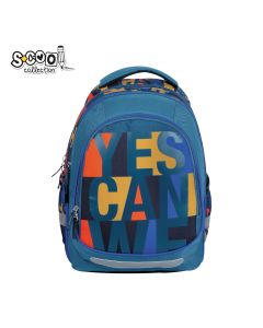 S-COOL  Ranac anatomski light yes we can 41*28*17cm sc2975 - NS34082