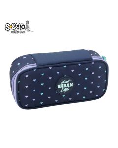 S-COOL Pernica prazna 1 zip urban 23*11*6cm sc3188 - NS34161