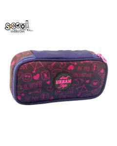 S-COOL Pernica prazna 1 zip urban 23*11*6cm sc3190 - NS34163