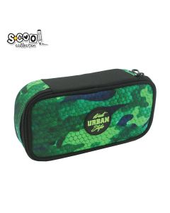 S-COOL Pernica prazna 1 zip urban 23*11*6cm sc3191 - NS34164