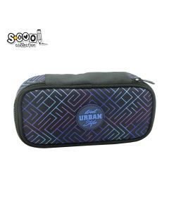 S-COOL Pernica prazna 1 zip urban 23*11*6cm sc3192 - NS34165