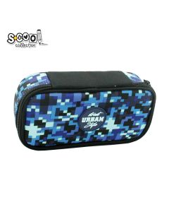 S-COOL Pernica prazna 1 zip urban 23*11*6cm sc3193 - NS34166