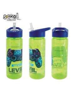 S-COOL Flašica za vodu pvc 6,6/8,5*23cm 600ml  sc3108 - NS34186