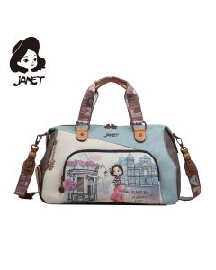 TAŠNA DAMSKA JANET FLOWERY CITY J-017B 47*23*27