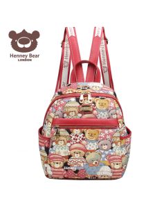 HENNY BEAR Ranac H-1172 cute bear 25x15x31 - NS34318