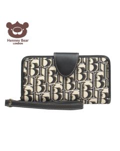 HENNY BEAR Novčanik damski hw-002 hb black 19x3x10 - NS34328