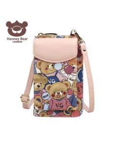 HENNY BEAR Novčanik damski hw-116 bear popo 10x4x18 - NS34341