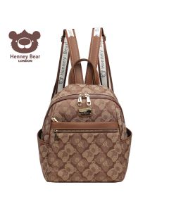 HENNY BEAR Ranac H-1172 shadow bear brown 25x15x31 - NS34352