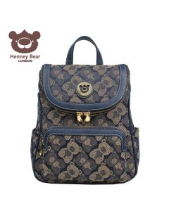 HENNY BEAR Ranac H-1138 shadow bear blue 25.5x12x29 - NS34357