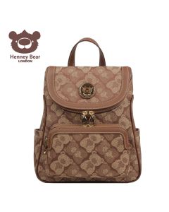 HENNY BEAR Ranac H-1138 shadow bear brown  25.5x12x29 - NS34358