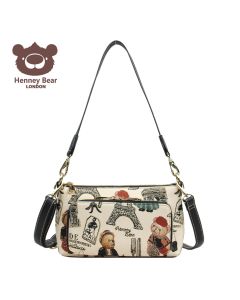HENNY BEAR Tašna damska H-1129 paris bear 24x7x14 - NS34364