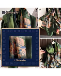 CHARMLINE EŠARPA U POKLON KUTIJI 85*180CM SATIN CL006